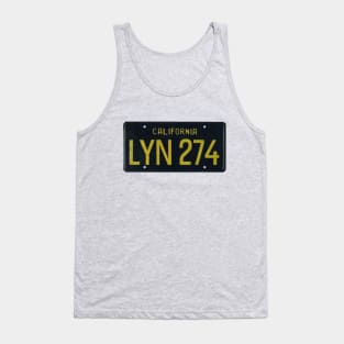 Gone in 60 Seconds 1974 Movie License Plate "Eleanor" Tank Top